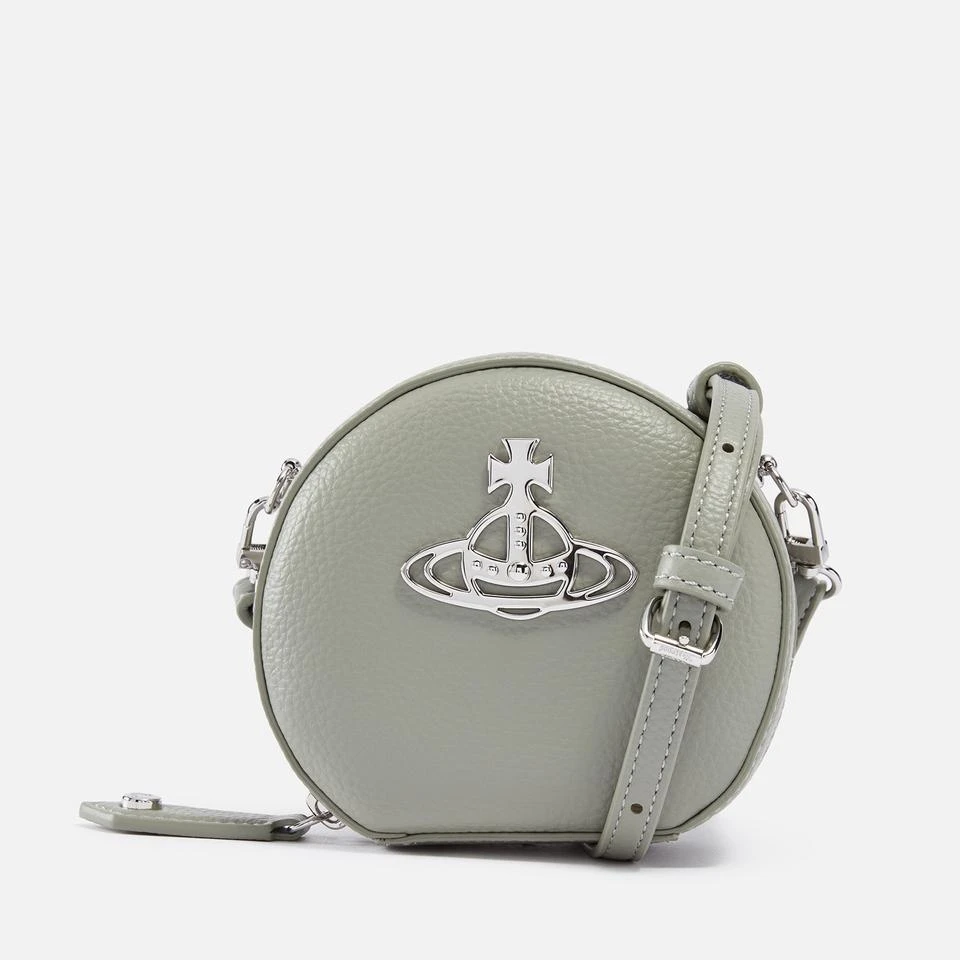 Vivienne Westwood Vivienne Westwood Mini Round Vegan Leather Crossbody Bag 1