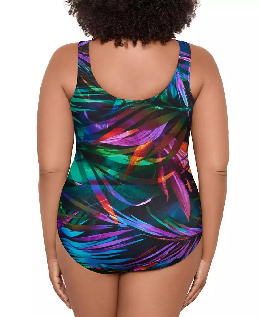 Miraclesuit Plus Size Palma Paradiso Oceanus Tummy-Control One-Piece Swimsuit 2
