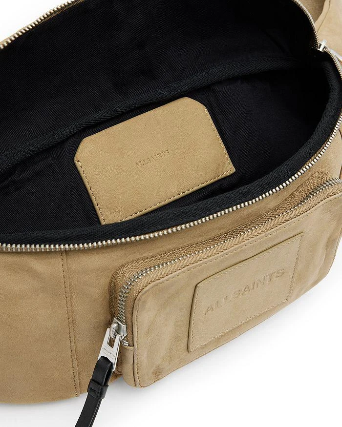 ALL SAINTS Washed Leather Bum Bag 5
