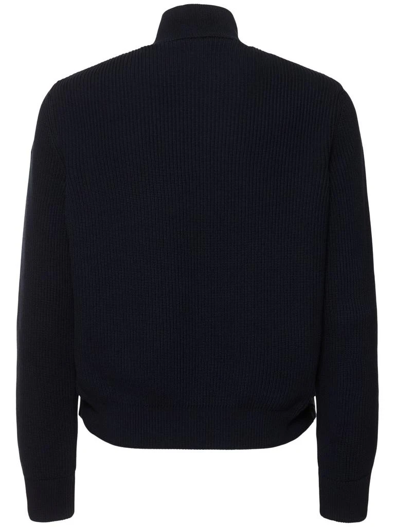 Moncler Padded Cotton Zip-up Cardigan 4