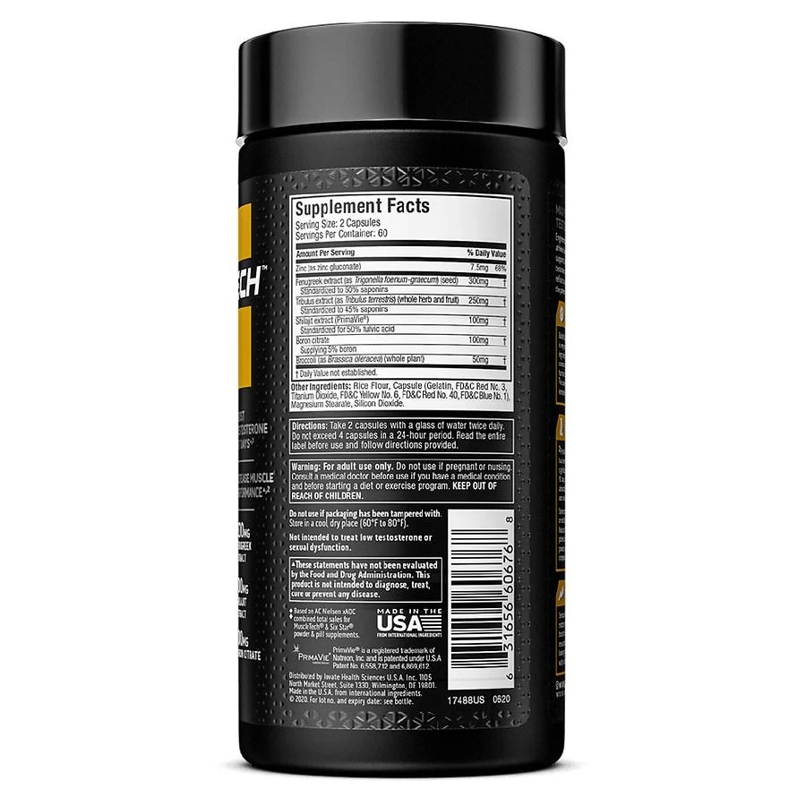 MuscleTech AlphaTest ATP & Testosterone Booster for Men 3