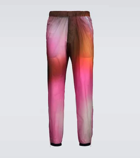 Prada printed technical pants 1