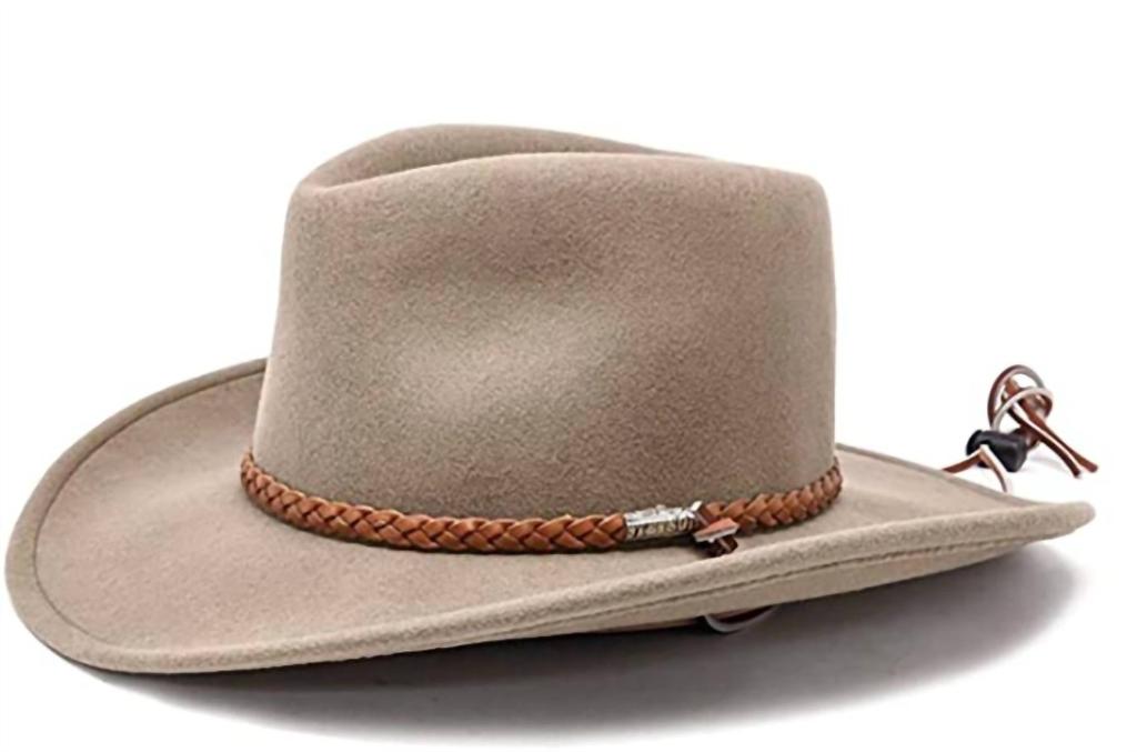 Resistol Unisex Stetson Sagebrush Crushable Hat In Mushroom