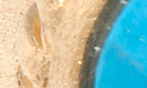 Rivka Friedman 18K Yellow Gold Plated Twisted Bezel Oval Faceted Magnesite Satin Ring 3