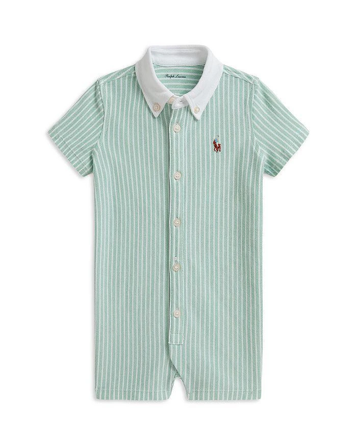 Ralph Lauren Boys
Striped Knit Oxford Shortall - Baby