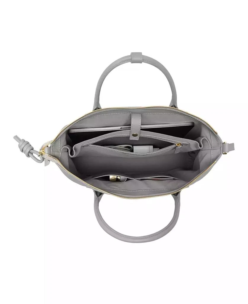 Esin Akan Wimbledon Large Leather Backpack Tote 8