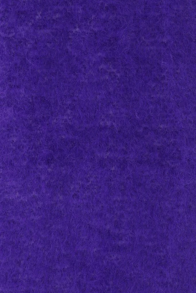 Loewe Purple mohair blend scarf 2