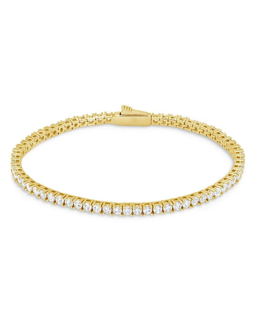 Sterling Forever Alicia Cubic Zirconia Tennis Bracelet 1
