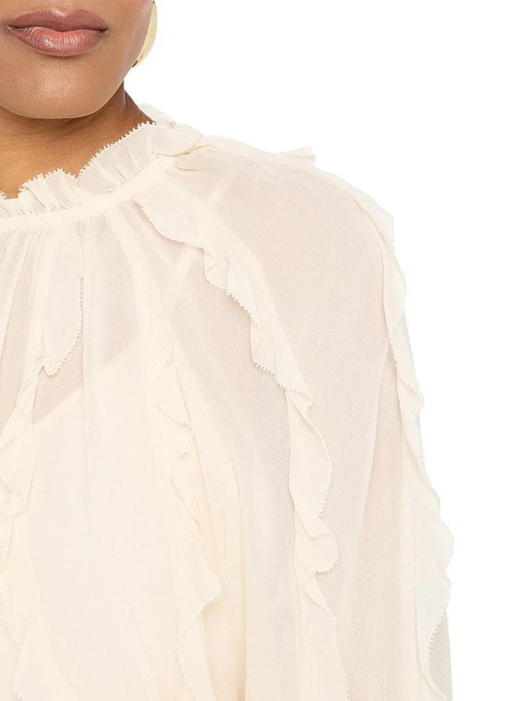 Zimmermann Billowing Ruffle Blouse 5