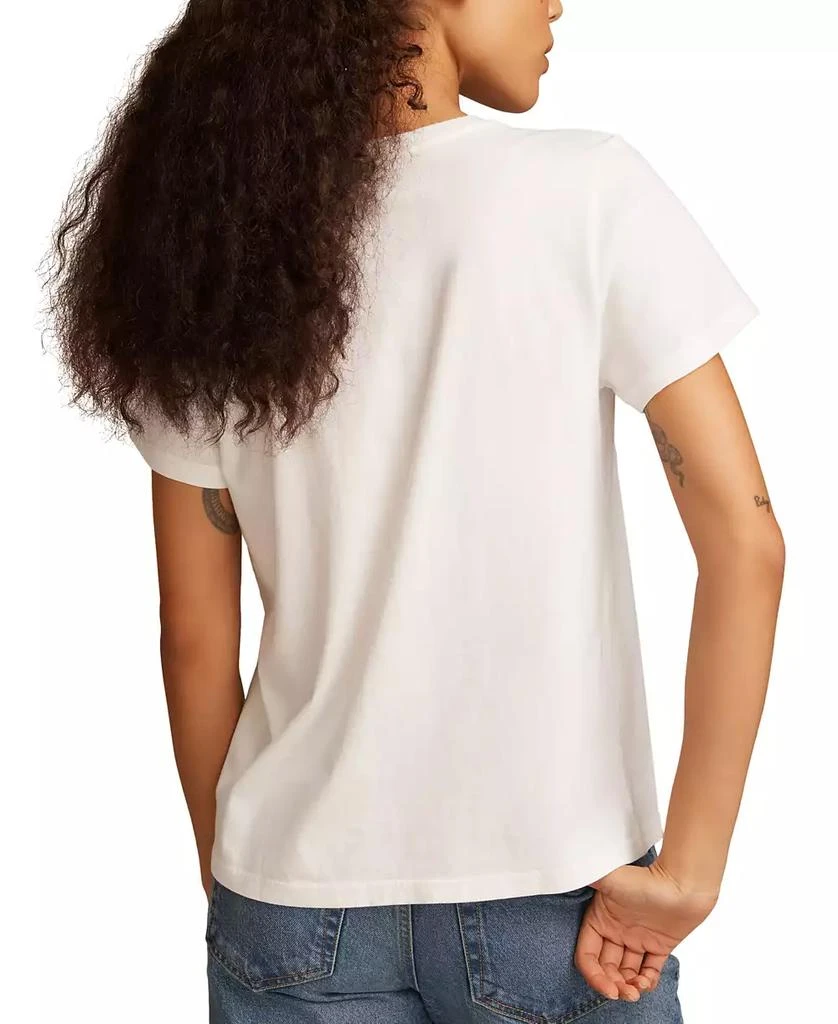Lucky Brand Women's Surf Queen Cotton Classic Crewneck T-Shirt 4