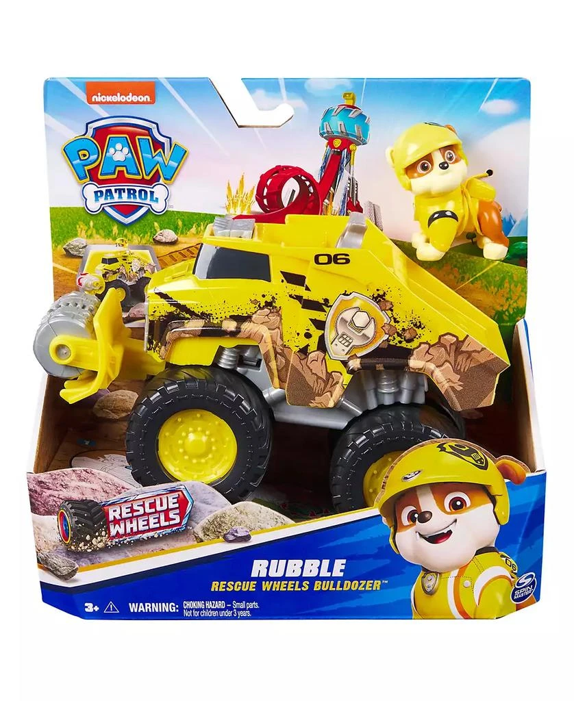 Paw Patrol Rescue Wheels Rubble's Bulldozer Toy Truck 7