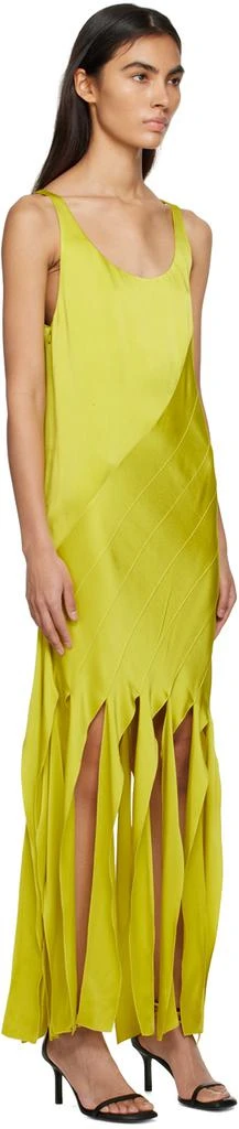 Stella McCartney Yellow Fringed Maxi Dress 2