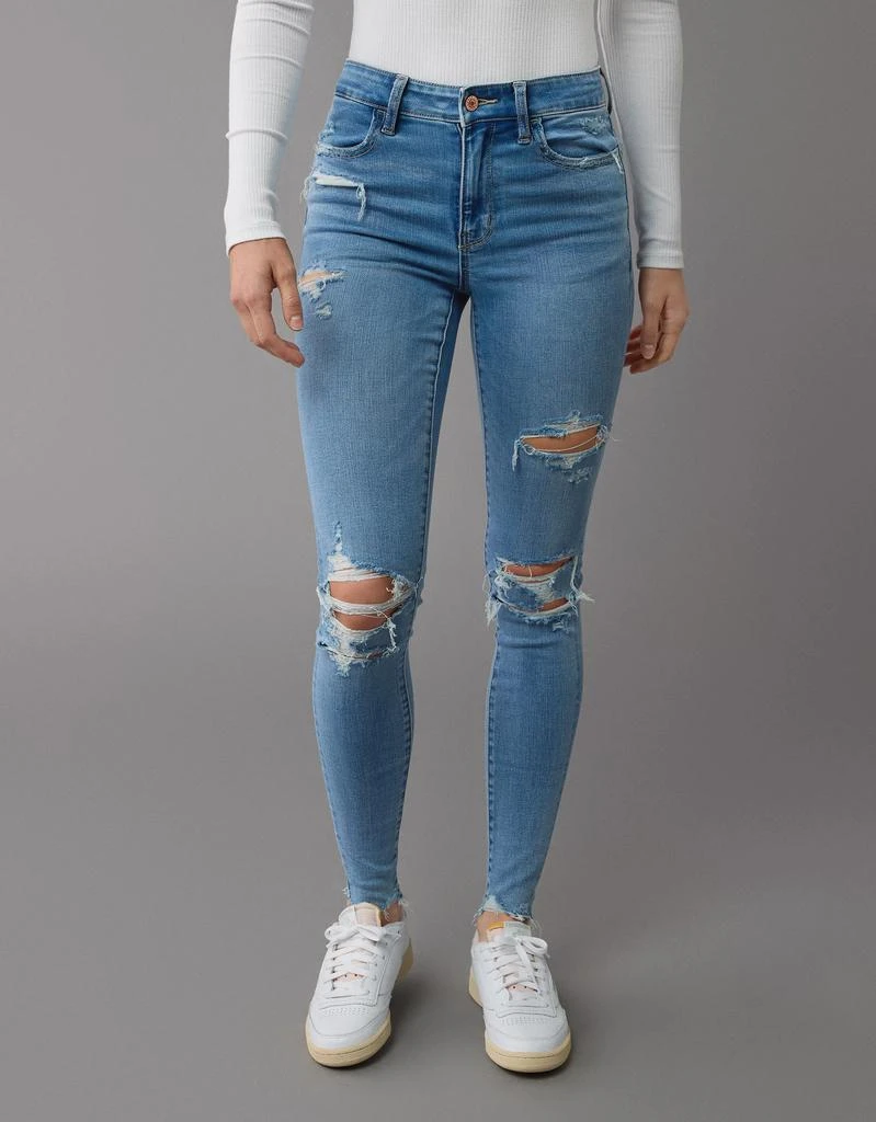 AE AE Next Level Ripped High-Waisted Jegging 1