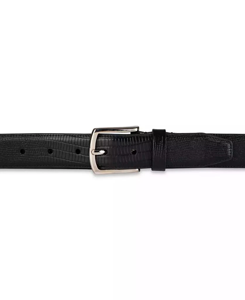 Alfani Men's Feather Edge Lizard Dress Belt 4