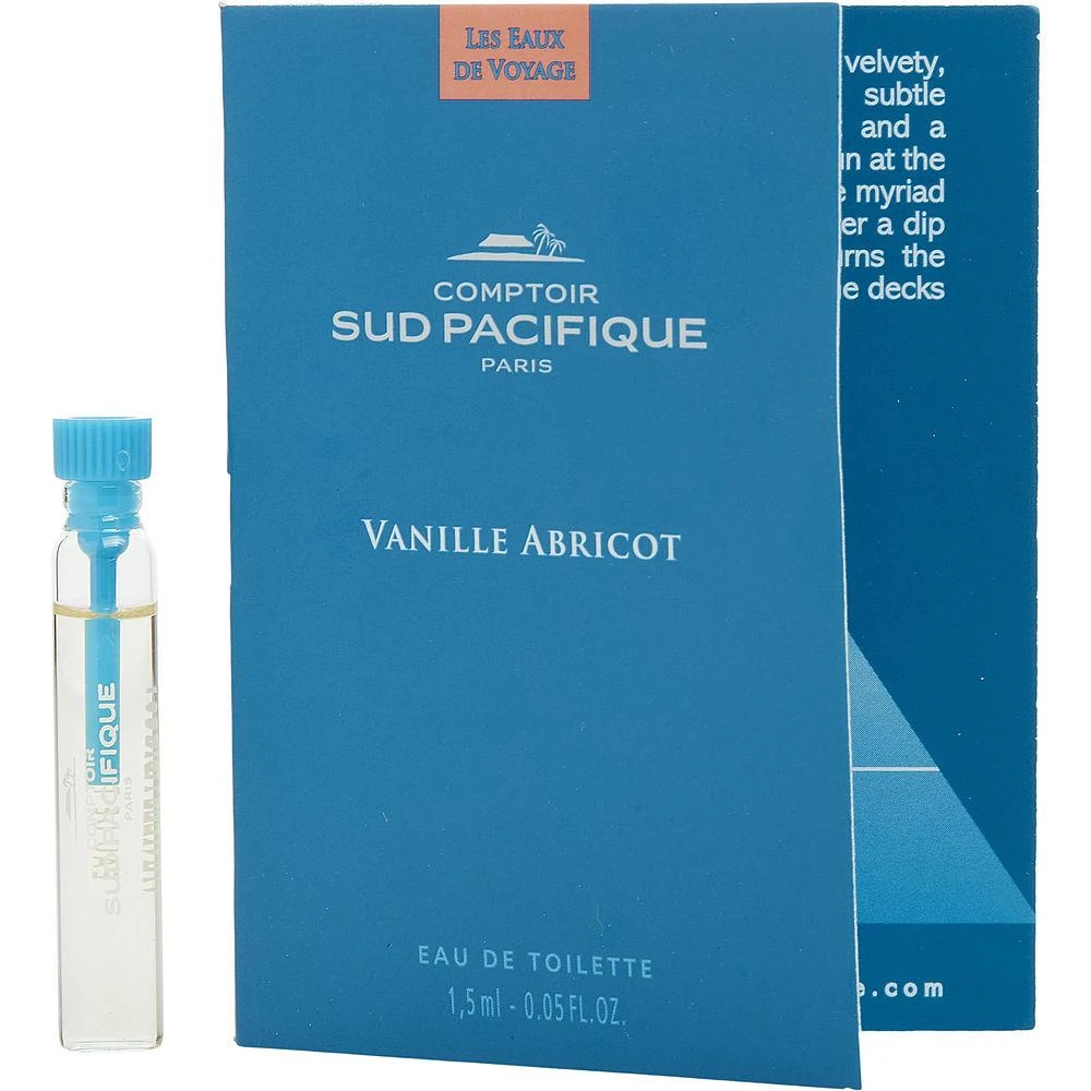 COMPTOIR SUD PACIFIQUE Vanille Abricot By  Edt Vial On Card Women 1