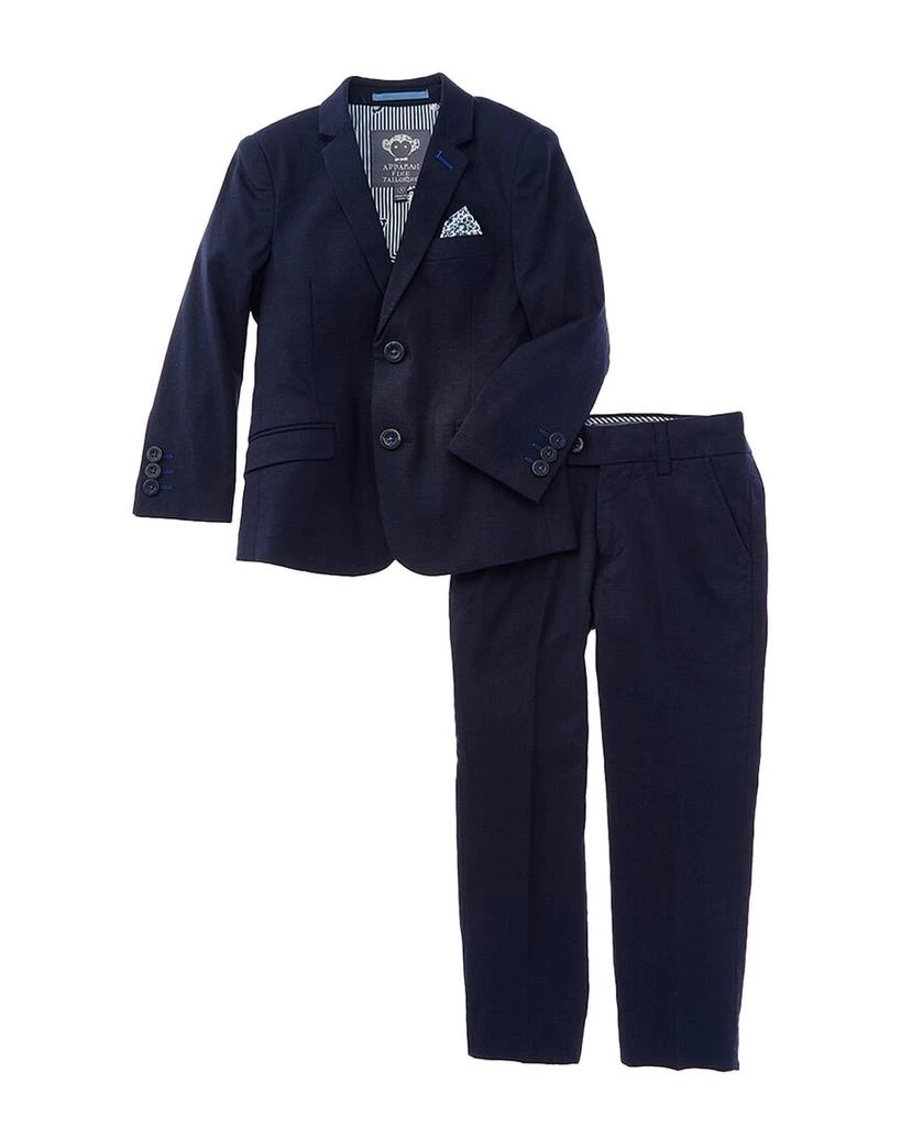 2pc Stretchy Mod Linen-Blend Suit – On Sale Now with Up to 51% Off
