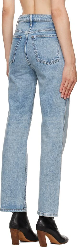 Khaite Blue 'The Abigail Stretch' Jeans 3