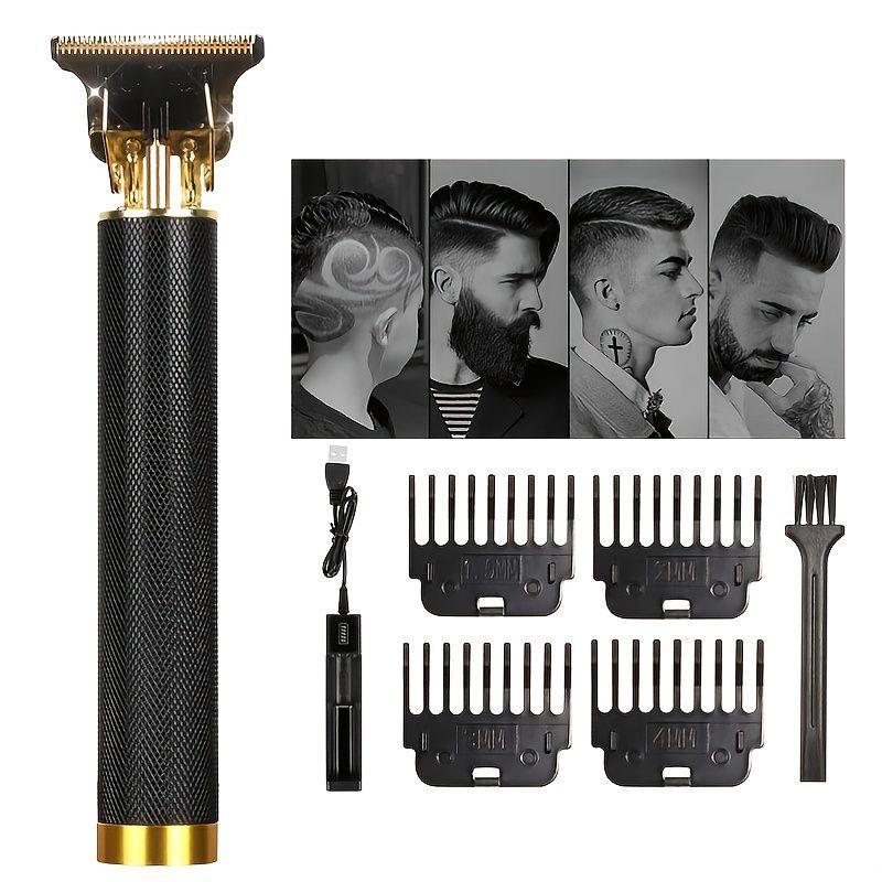 ERUULE T9 Hair Clipper Electric Clipper Razor Hair Clipper; Professional Barber Clippers For Hair Cutting; Upgrade Cordless Hair Trimmer With Apron; Scissors; Combs And Portable Case