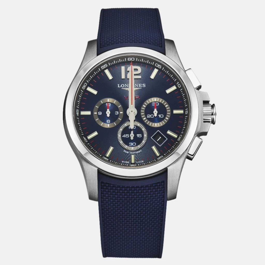Longines Longines Conquest V.H.P. Chronograph Blue Dial Quartz Men's Watch L3.727.4.96.9 1