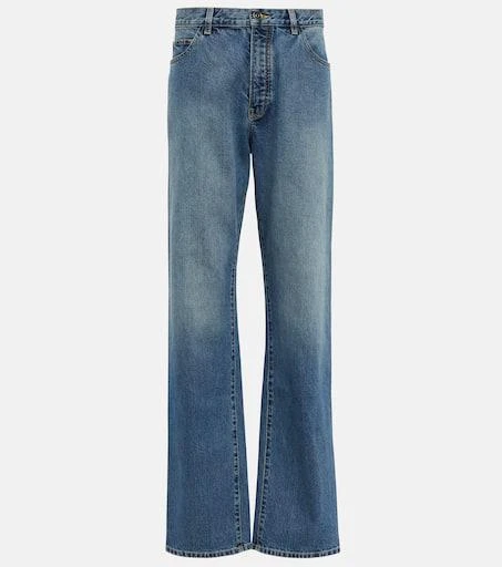 Alaïa Lover low-rise straight jeans 1