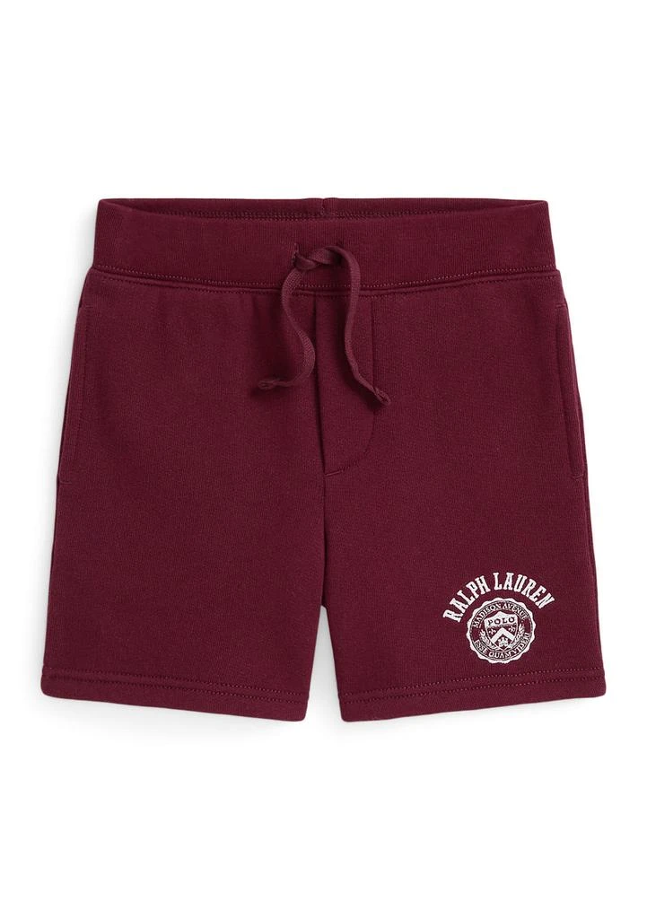 Ralph Lauren Boys 2-7 Logo Crest Fleece Shorts