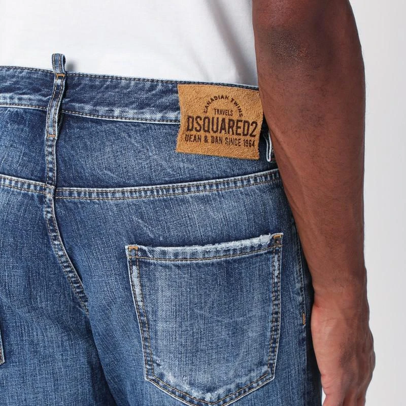 DSQUARED2 Blue washed-out denim jeans 5