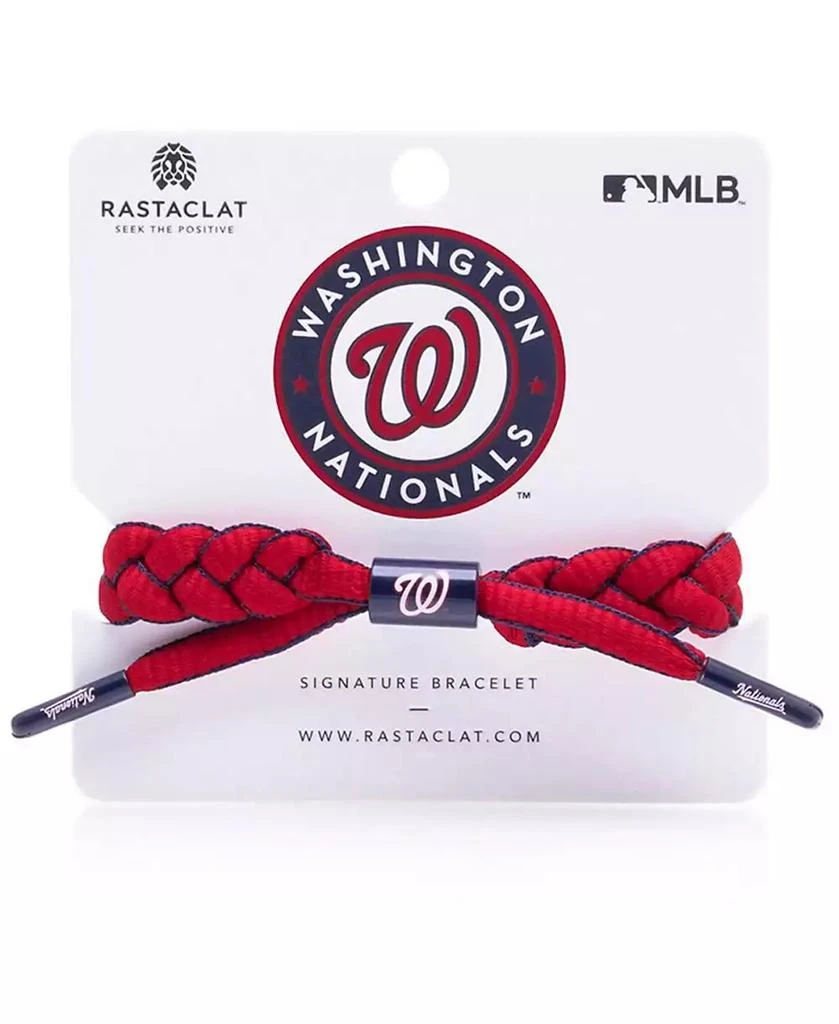 Rastaclat Men's and Women's Washington Nationals Signature Infield Bracelet 1