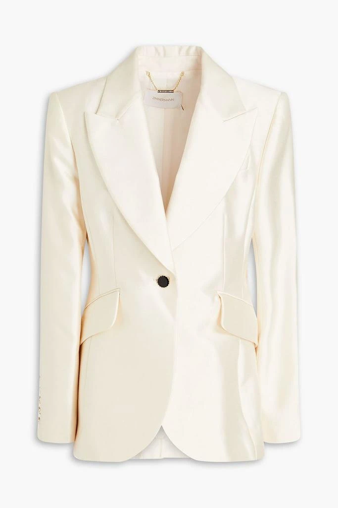 ZIMMERMANN Wool and silk-blend blazer 1