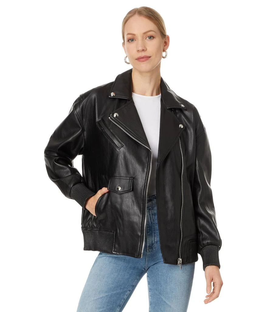 Blank NYC Vegan Leather Moto Jacket 1
