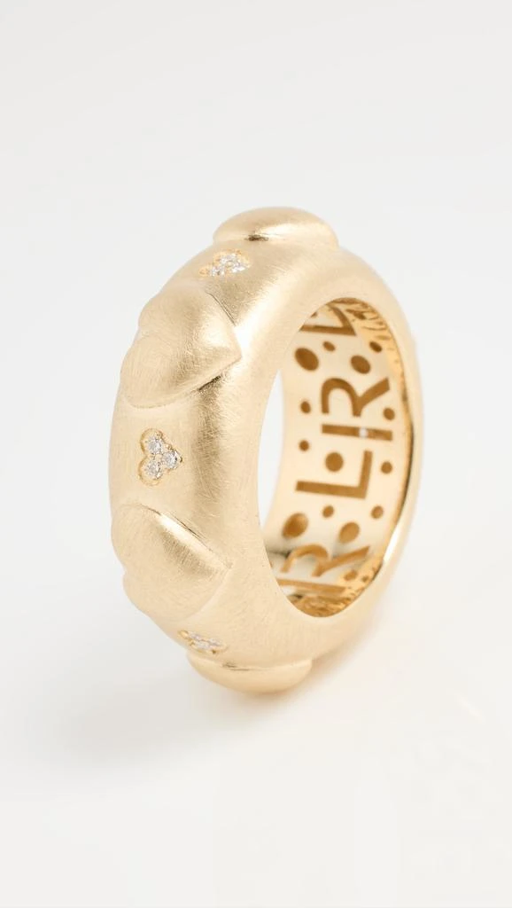 Lauren Rubinski 14k Yellow Gold & White Diamond Ring 4