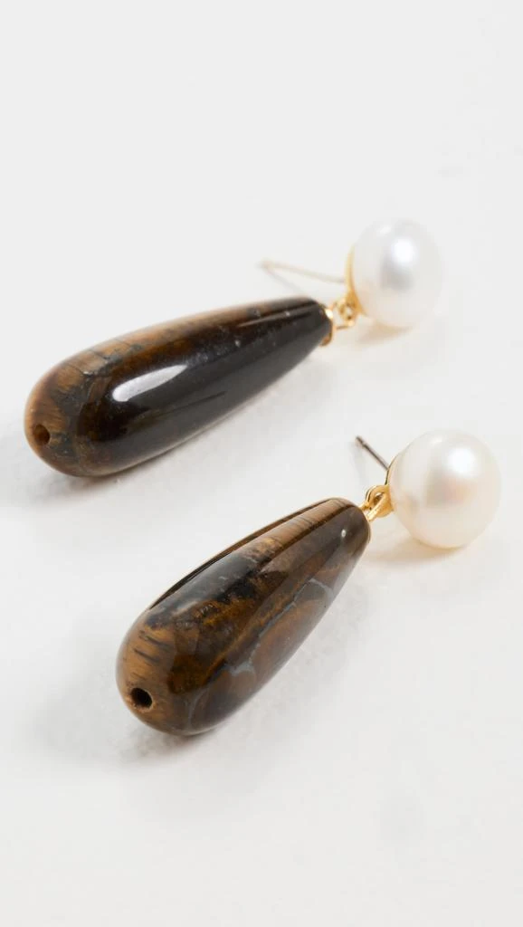 Shashi Linnea Tiger Eye Earrings 3
