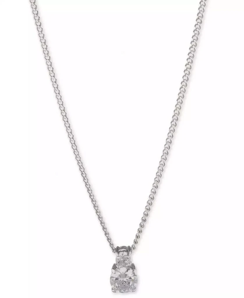 Givenchy Crystal Pendant Necklace 1