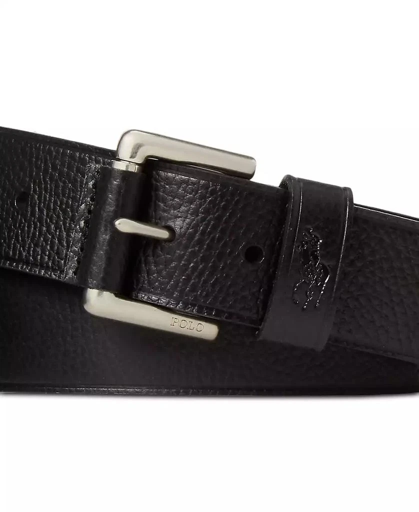 Ralph Lauren Men's Signature Pony Leather Belt 2