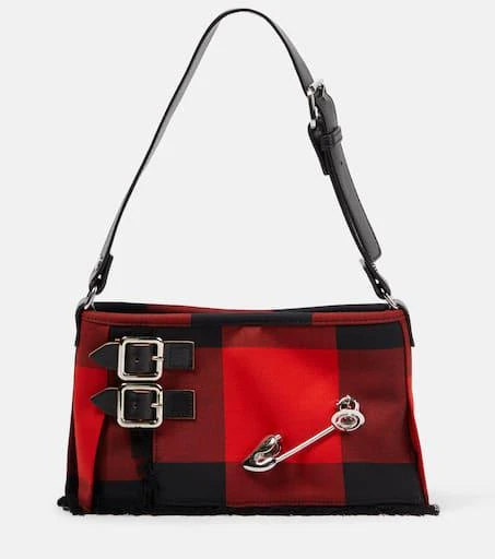 Vivienne Westwood Heather Small tartan shoulder bag 1