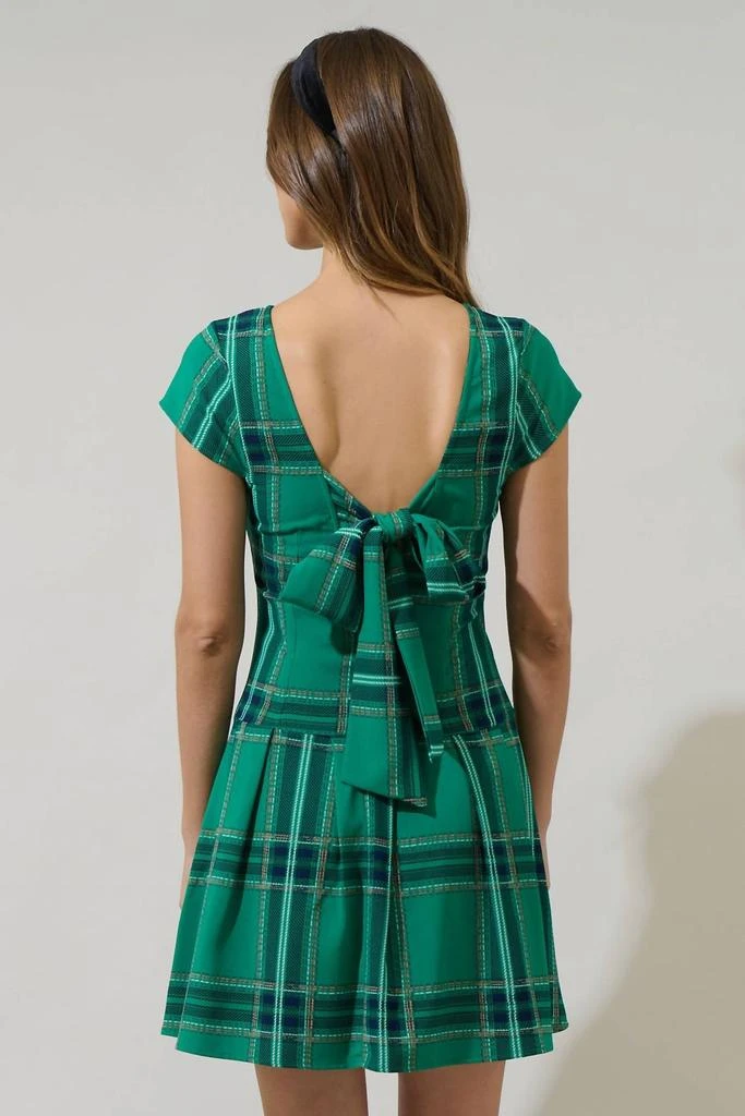 Shop Woodland Jade Mali Pleated Mini Dress In Green on Sale at BeyondStyle   Get 25% Off Woodland Jade Mali Pleated Mini Dress In Green with  Limited-Time Flash Deals, Exclusive Discounts, and
