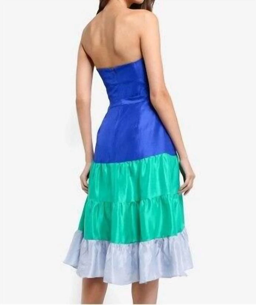 J. Crew J.Crew - Jackaroo Silk Strapless Flare Dress 3