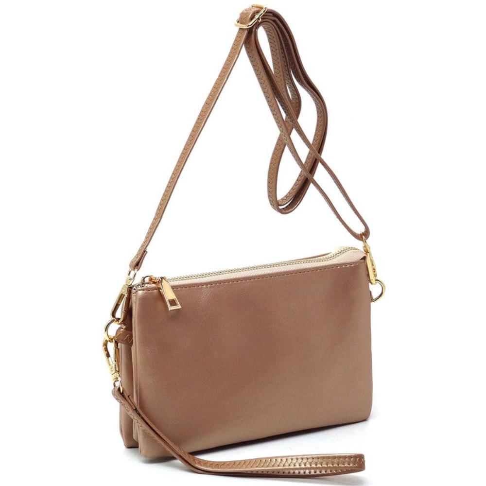 FASHNZFAB Fashion Crossbody Bag Clutch Wristlet