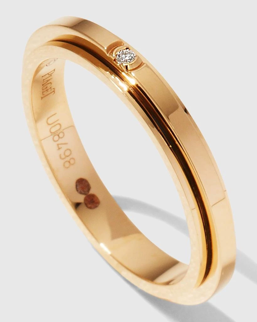 PIAGET Possession 18K Rose Gold 1-Diamond Ring 3