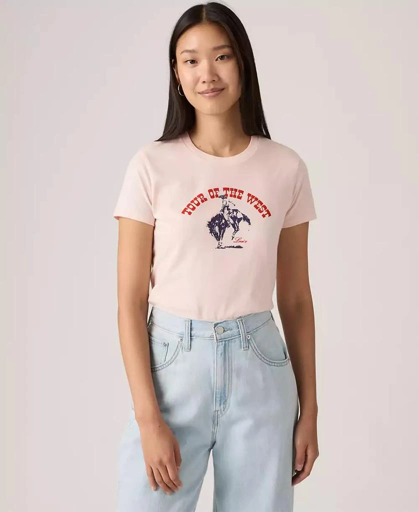 Levi's Women's Perfect Graphic Logo Cotton T-shirt 18