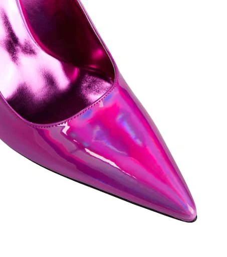 Paris Texas Mama holographic pumps 6