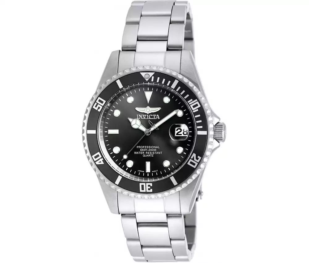 Invicta Men's 8932OB Pro Diver Quartz 3 Hand Black Dial Watch