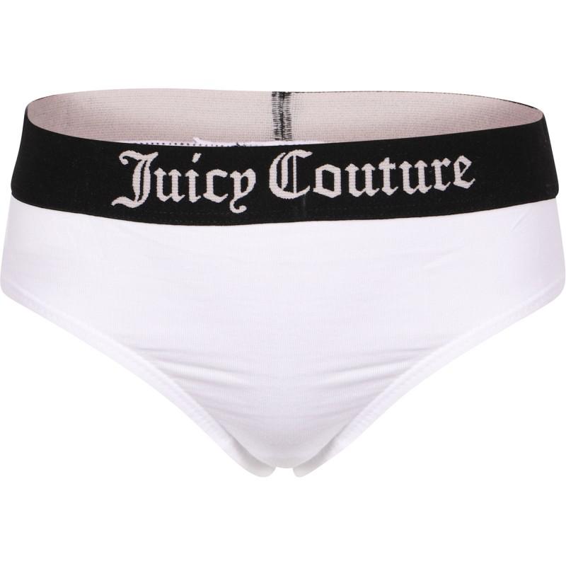 Juicy Couture Logo girls underwear panties set of 3 in black white and light pink