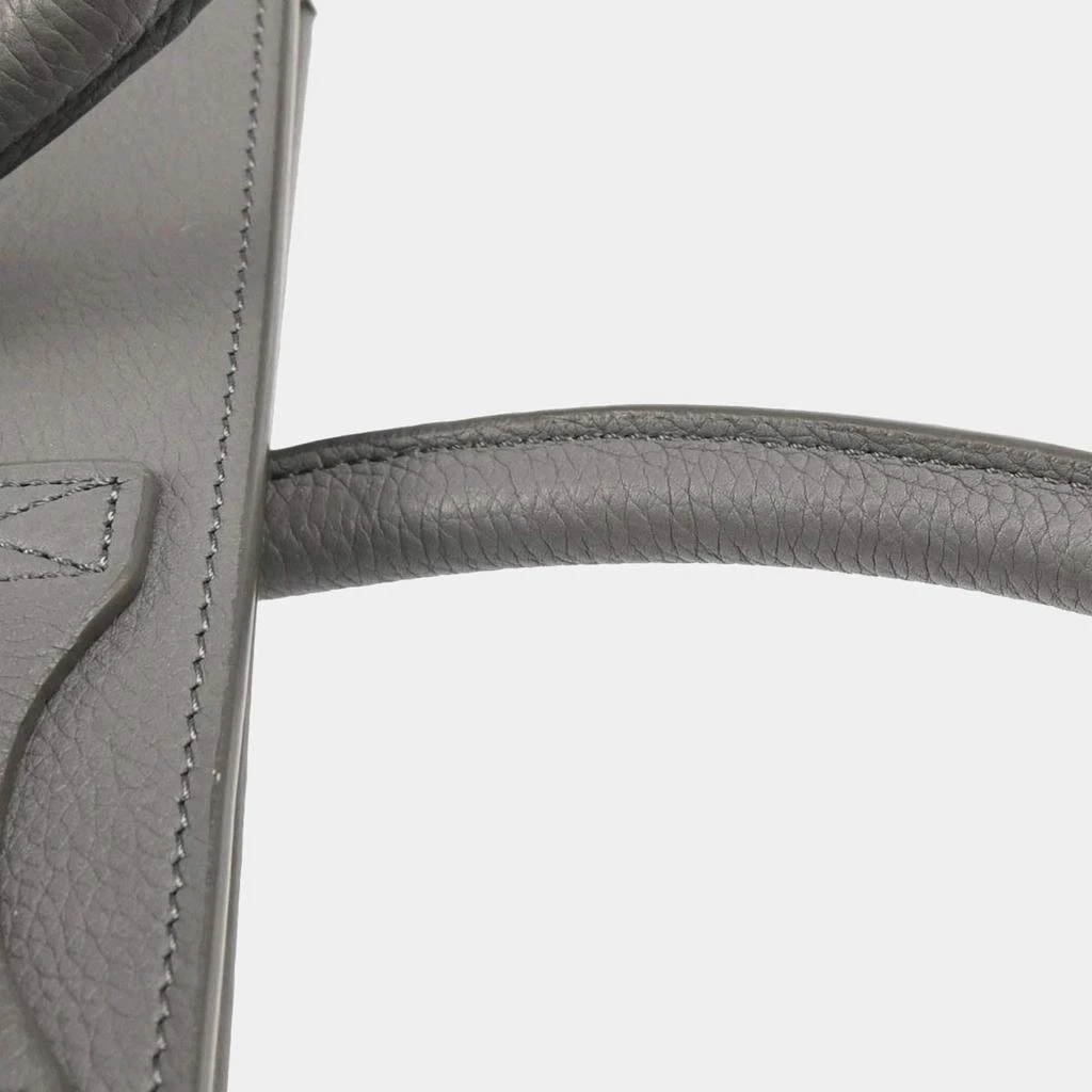 Celine Celine Gray Leather Micro Luggage Tote Bag 10