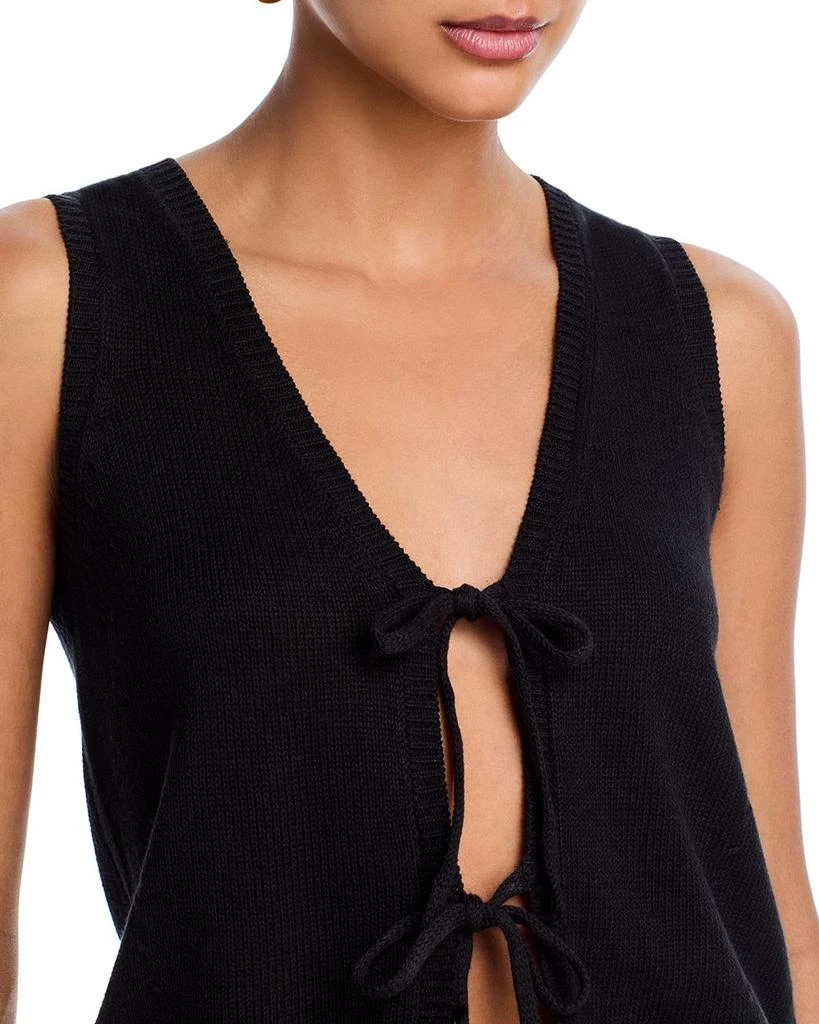 Bella Dahl Sleeveless Tie Front Top 4