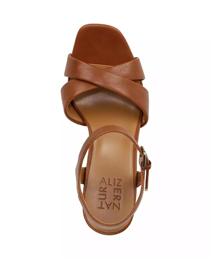 Naturalizer Women's Morgan Open Square Toe Platform Dress Sandals 4