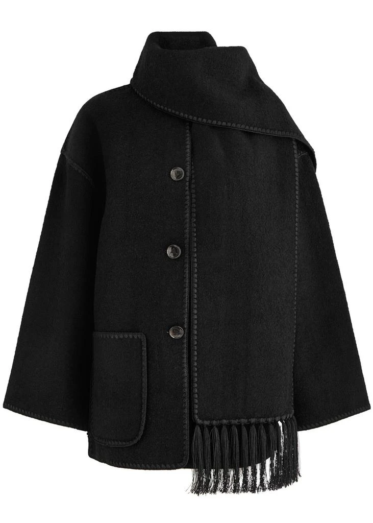 Totême Scarf-effect wool-blend jacket 1