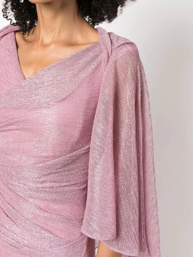 Talbot Runhof Talbot Runhof - Doris Metallic Voile Evening Gown 5