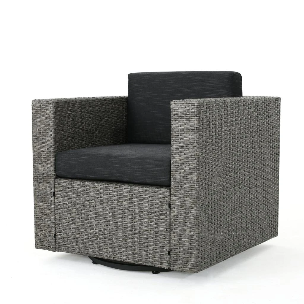 Streamdale Furniture Streamdale Luxurious Swivel Club Chair Ultimate Comfort and Durability 3