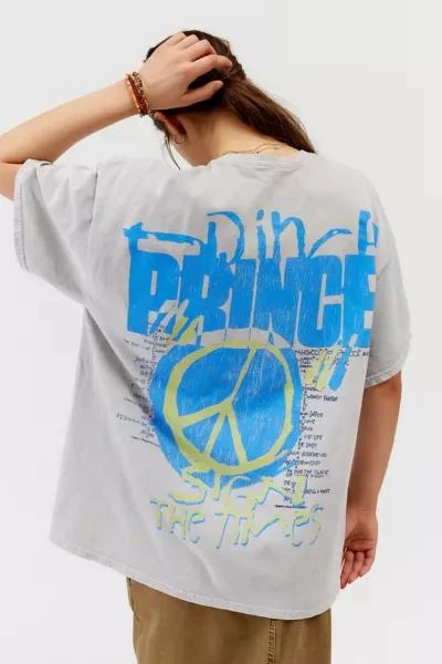 Urban Outfitters Prince Sign O' The Times T-Shirt Dress 4