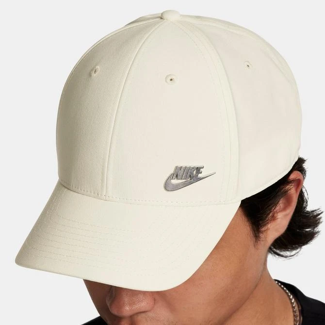 NIKE Nike Dri-FIT Club Structured Metal Logo Strapback Hat 3
